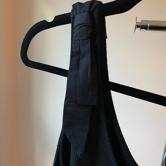 J Crew Ribbed Tank Top w Bows - Picture 2 of 5